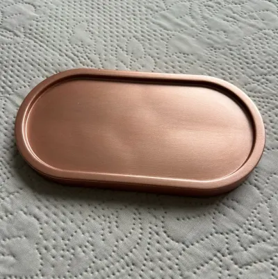 Bandeja Decorativa Oval - artesanato de Essentially | Aroma & Decor