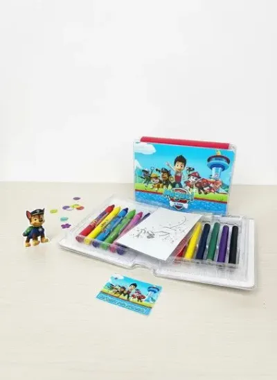 Estojinho de Pintura - Patrulha Canina Personalizado - artesanato de Mi Papelaria Criativa
