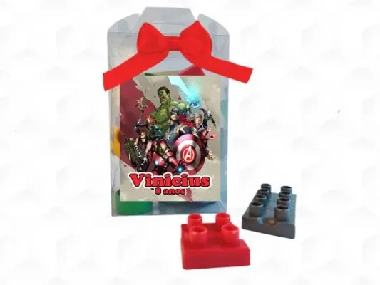Bloco de Montar Vingadores Personalizada - artesanato de creativitybynina
