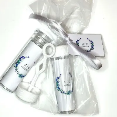 Bolinha de Sabão Casamento Personalizada - artesanato de Mi Papelaria Criativa