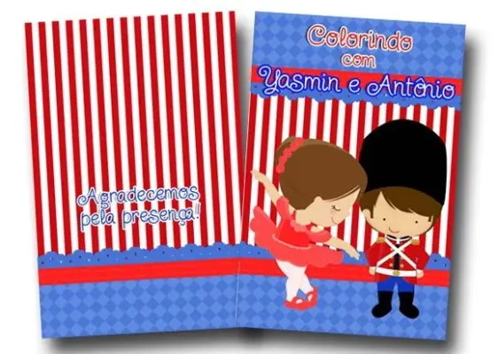Revista bailarina soldadinho - artesanato de PAPCRIE