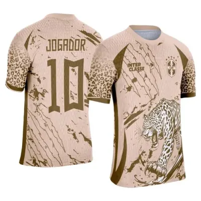 Camisa Interclasse Modelo 263 Onça Bege - artesanato de JD PRINT 3D