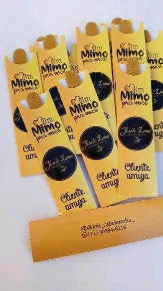Brinde Clientes Mini Lixa de Unha - artesanato de PAPCRIE
