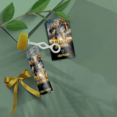 Bolha de Sabão - Bumble Bee Personalizado - artesanato de Mi Papelaria Criativa