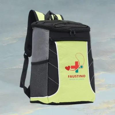 Bolsa Térmica 19L personalizada com seu logo - artesanato de valbrindes