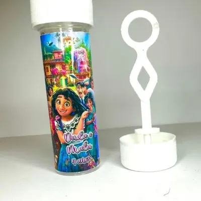 Bolinha de Sabão Encanto Personalizada - artesanato de Mi Papelaria Criativa