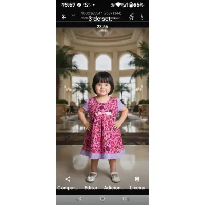 Vestido infantil