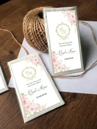 Lagrima de Alegria Personalizada - artesanato de creativitybynina