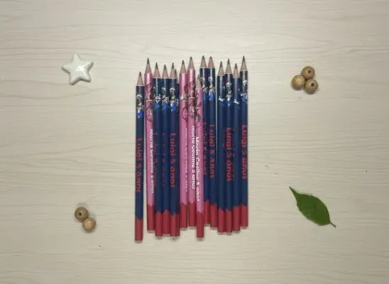 Lápis - Sonic Personalizado - artesanato de Mi Papelaria Criativa