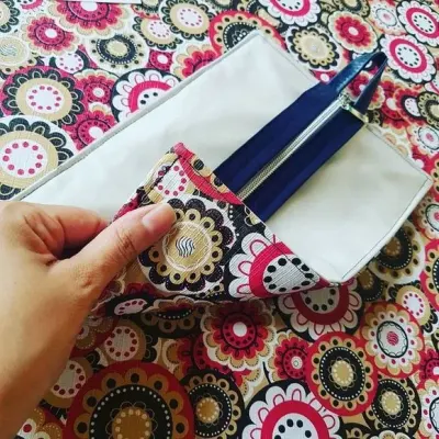 Necessaire porta escova de dente - artesanato de Innovare Studio