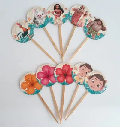 Topper Simples Moana - artesanato de Amulleto Ateliê