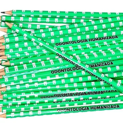 Lápis Dentinhos Personalizado - artesanato de Mi Papelaria Criativa