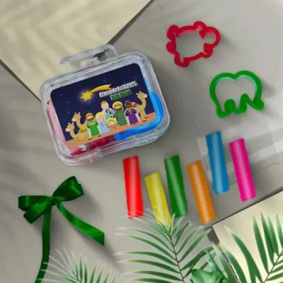 Mini Maleta - Natalina Personalizada - artesanato de Mi Papelaria Criativa