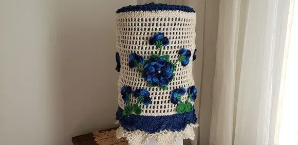 Capa para Galão de Água Mineral 20l Crochê Royal - artesanato de Mari Crochê feito com carinho!
