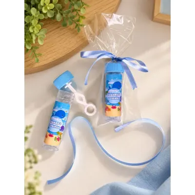 Bolha de Sabão Fundo do Mar Personalizada - artesanato de Artmanha Lembrancinhas