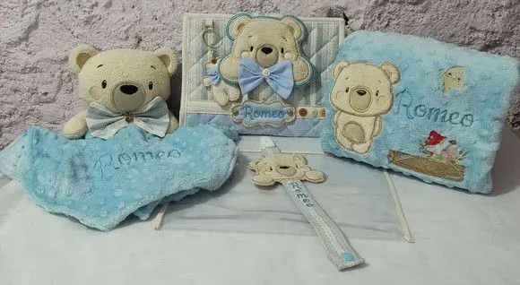 Kit Do Bebê - artesanato de Ateliê cantinho do bebê
