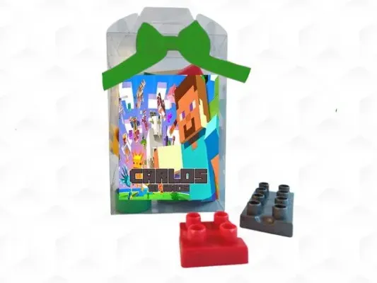 Bloco de Montar Minecraft Personalizada - artesanato de creativitybynina