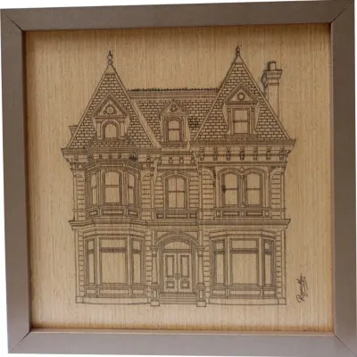 Queen Anne / Victorian - artesanato de MacMarchê