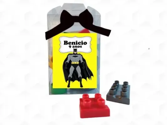 Bloco de Montar Batman Personalizada - artesanato de creativitybynina