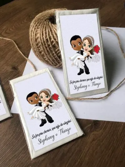Lagrima de Alegria Personalizada - artesanato de creativitybynina