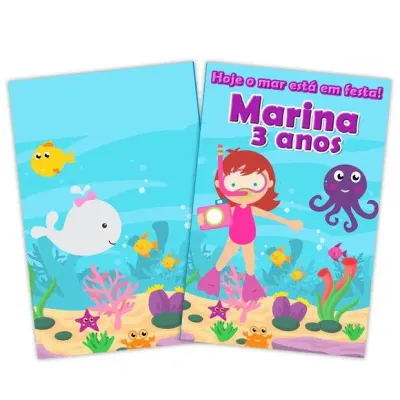 Revista Colorir Fundo Do Mar 14x10 - artesanato de PAPCRIE