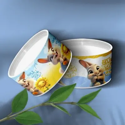 Tubo Lata - Páscoa Personalizada - artesanato de Mi Papelaria Criativa