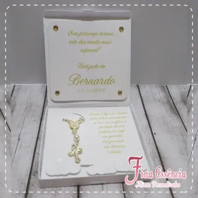 Lembrancinha de Crisma - artesanato de Fina Essência Papelaria Personalizada