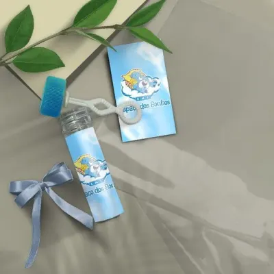 Bolha de Sabão - Ursinhos Carinhosos Personalizado - artesanato de Mi Papelaria Criativa