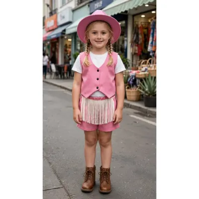 Boiadeira Country infantil - artesanato de Ateliê Sonhos e Fantasia