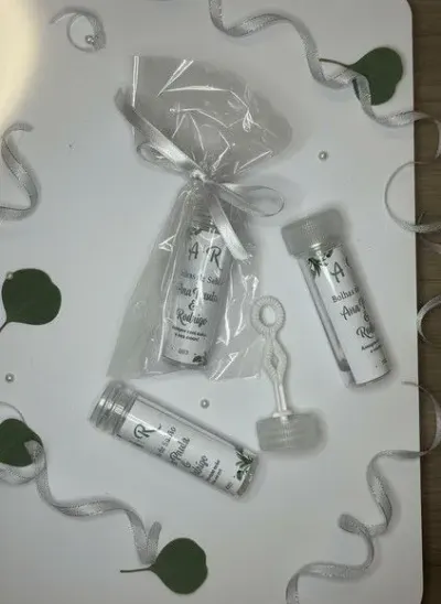 Bolha de Sabão - Casamento Personalizado - artesanato de Mi Papelaria Criativa