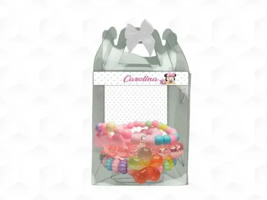 Pulseira Minnie Personalizada - artesanato de creativitybynina