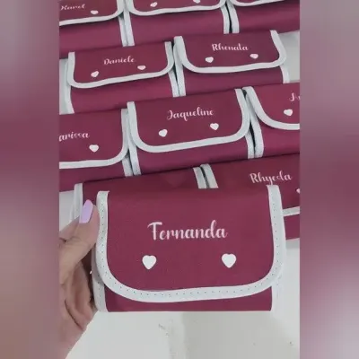 Porta Absorvente Marsala - artesanato de Innovare Studio