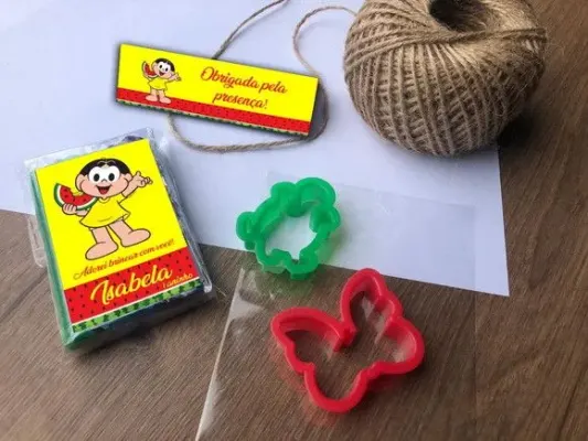 Massinha Modelar Personalizada - artesanato de Mi Papelaria Criativa