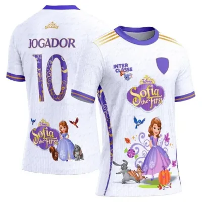 Camisa Interclasse Modelo 267 Sofia Primeira - artesanato de JD PRINT 3D