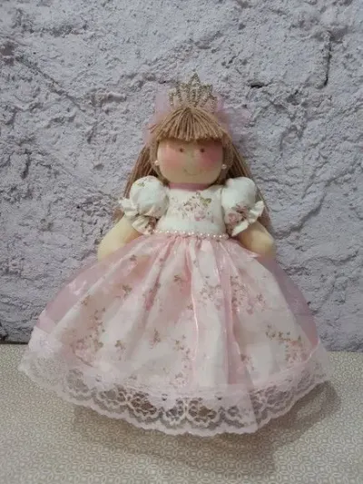 boneca princesa - artesanato de Ateliê cantinho do bebê