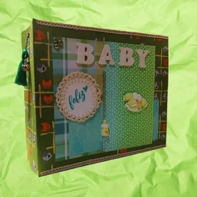 Álbum de Fotos Personalizado Paratodos - artesanato de Ateliê de Criação Usina Caseira