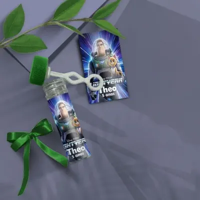 Bolha de Sabão - Buzz Personalizado - artesanato de Mi Papelaria Criativa