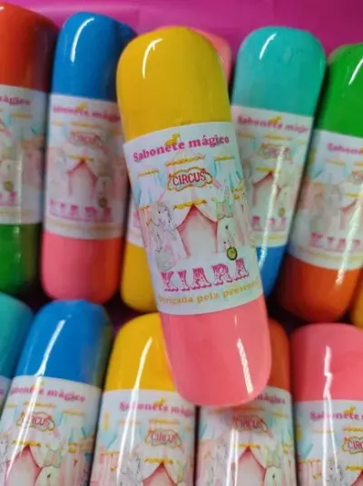 Sabonete Mágico Lembrancinha Infantil Personalizada - artesanato de Juliana Biz - casa e bem estar