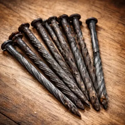 `kit 13 Pregos Torcidos Enferrujado Fogueira Proteção Ritual - artesanato de Magias Naturais
