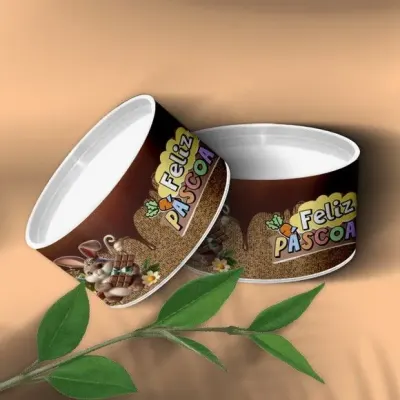 Tubo Lata - Páscoa Personalizada - artesanato de Mi Papelaria Criativa