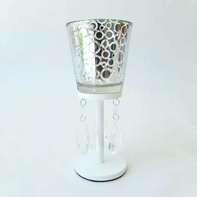 Castiçal Bolas PR - artesanato de Estudio Bananeira