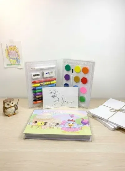 Estojo de Pintura - Galinha Pintadinha Personalizado - artesanato de Mi Papelaria Criativa