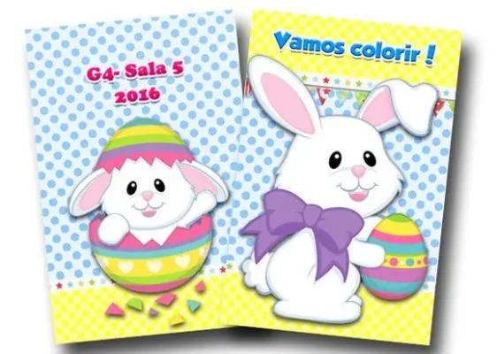 revista colorir páscoa 14x10