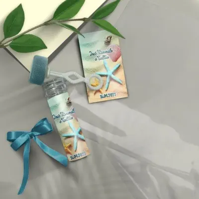 Bolha de Sabão - Fundo do Mar Personalizado - artesanato de Mi Papelaria Criativa