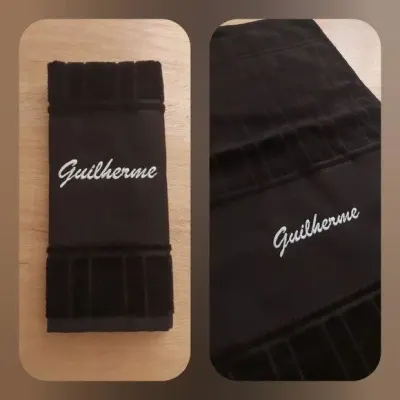 Toalha de Lavabo Personalizada - artesanato de Innovare Studio