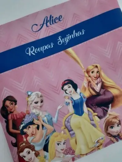 Organizador Duplo G - Princesas - artesanato de Innovare Studio