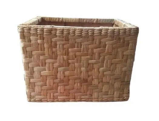Cesto Caixote Organizador Taboa Nt 60x46x25 - artesanato de Mundo Urbano