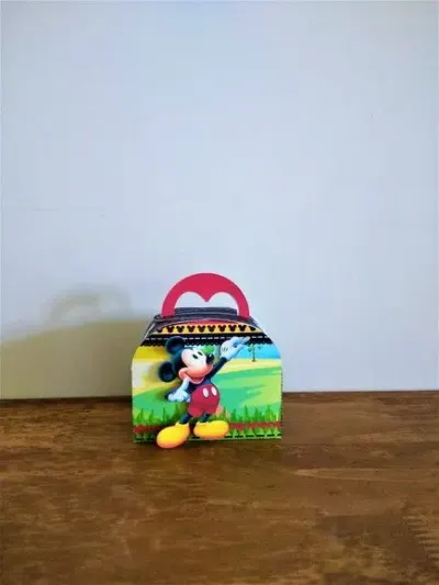 Mini Maleta Mickey - artesanato de Fina Essência Papelaria Personalizada