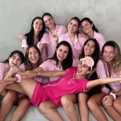 Pijamas Personalizados para Despedida de Solteira - artesanato de D'onna Marina
