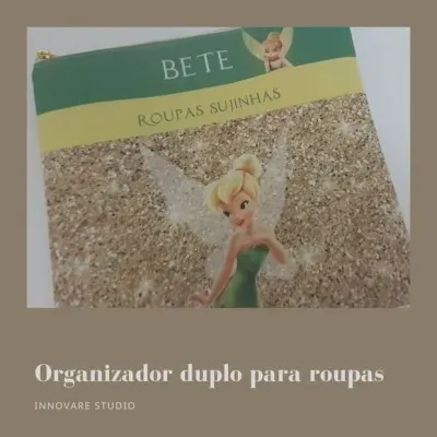 Organizador Duplo G - Sininho - artesanato de Innovare Studio